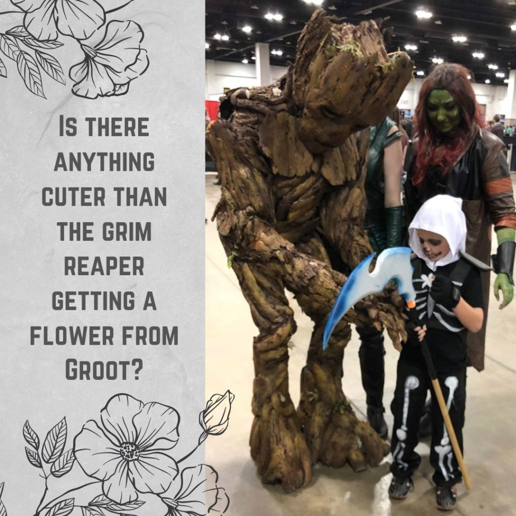 grimreaper.cosplay.groot.cosplay