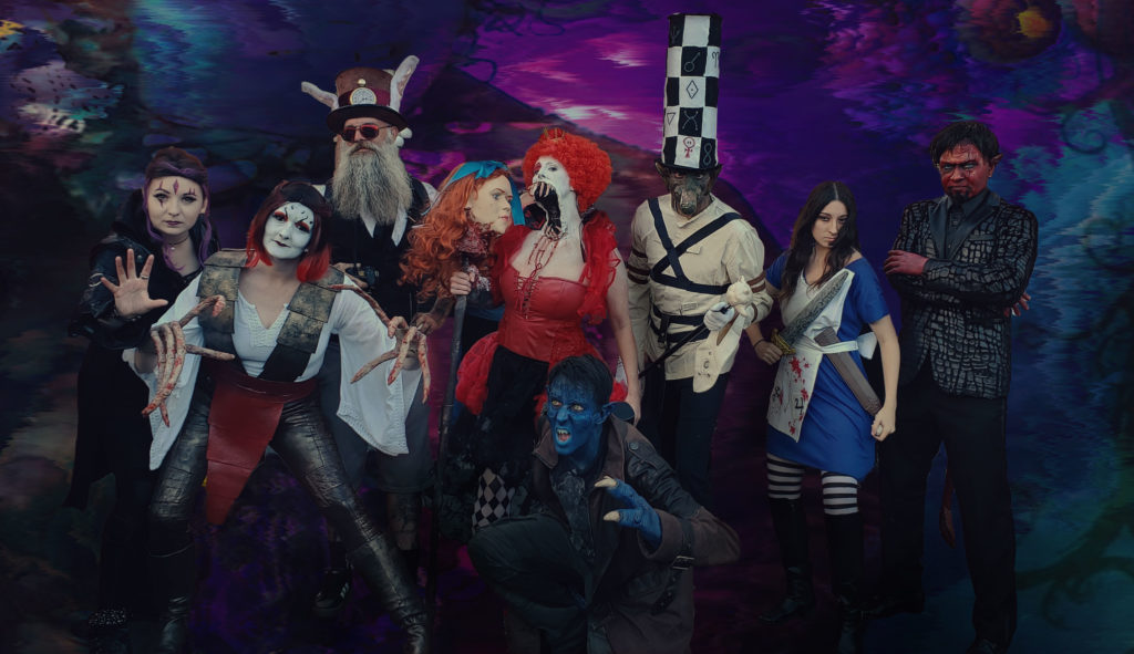 alice in wonderland dark cosplay